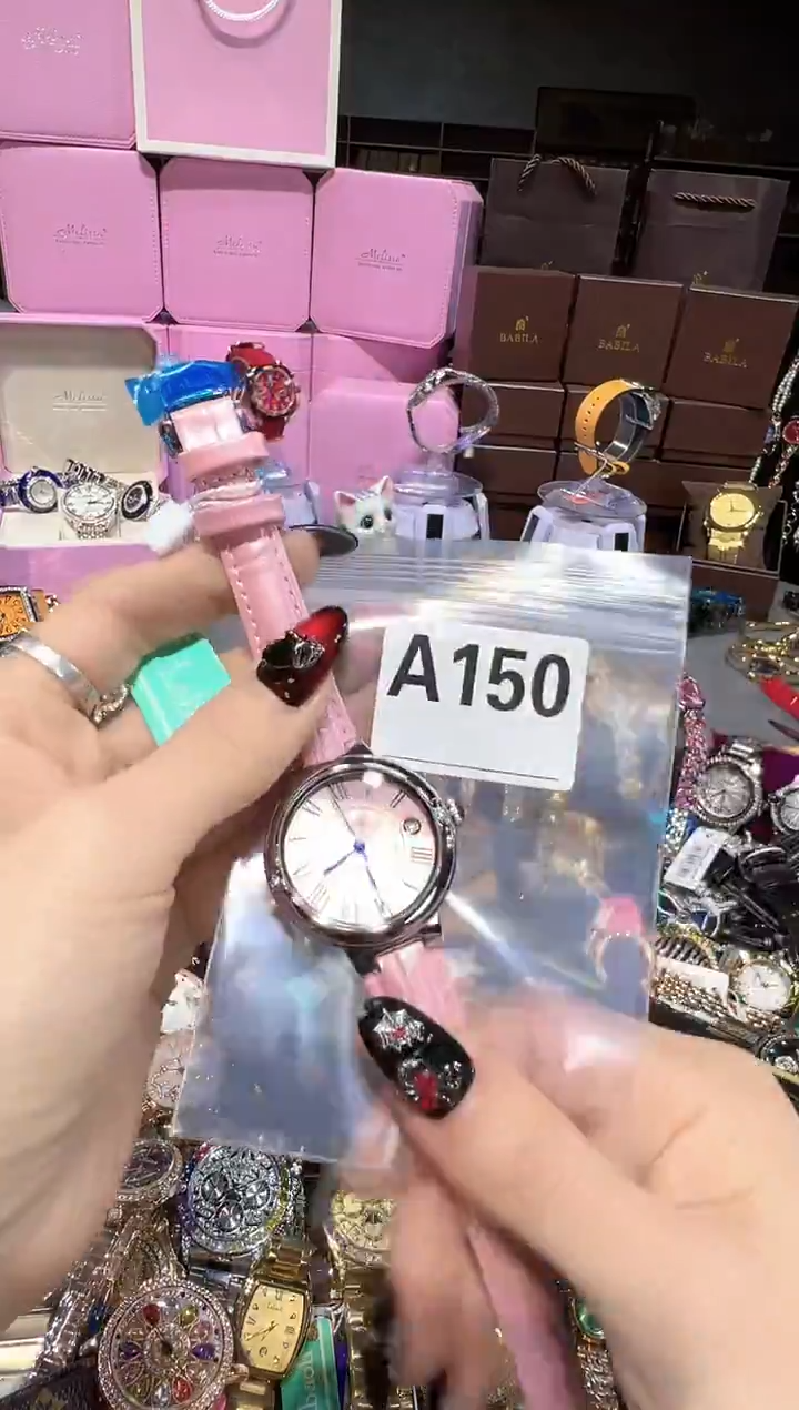 石英机芯不锈钢不锈钢直播定闪专用