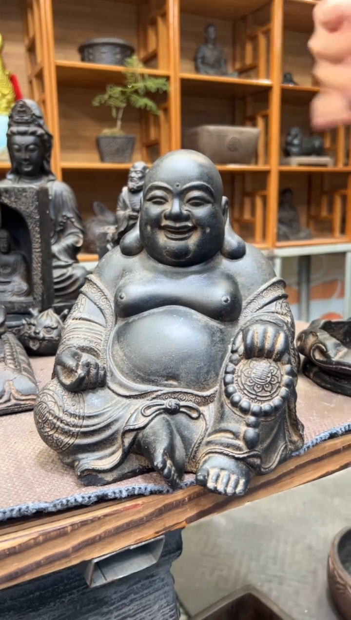 陶土【火山泥】大肚佛