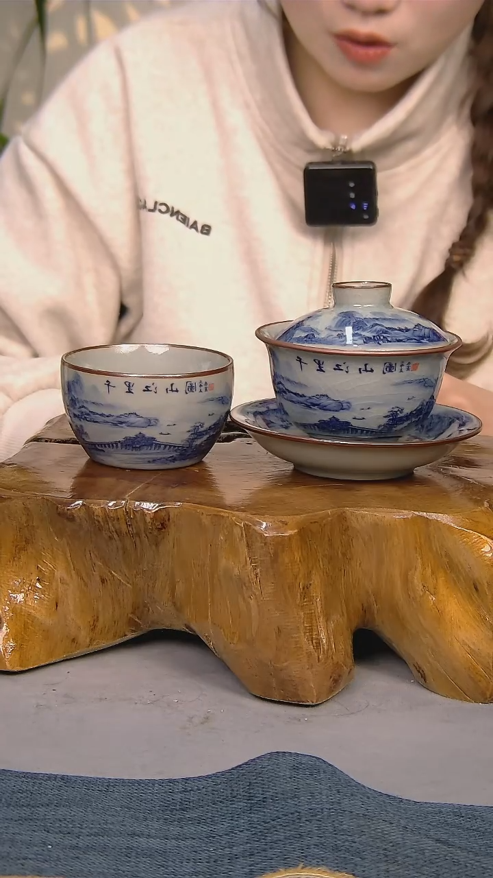 【闪购商品】简装家用款2件套 陶瓷家用茶具系列