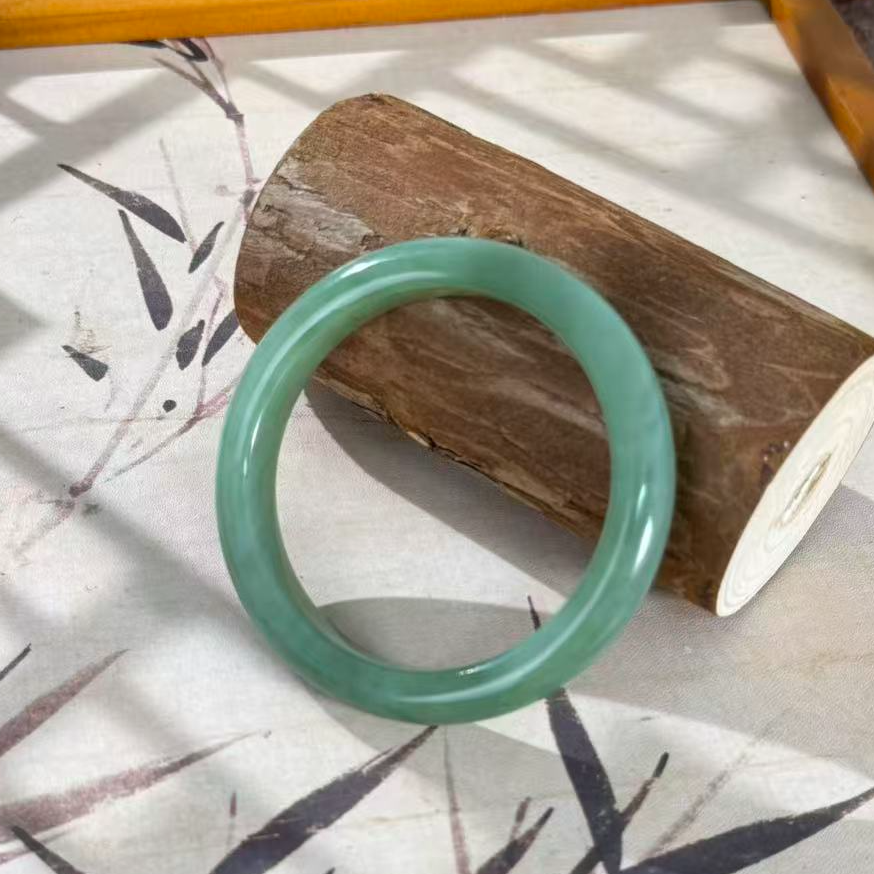 【不二】和田玉碧玉手镯