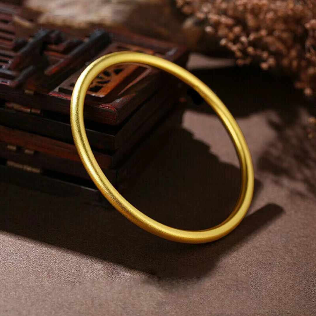 【小琪金选】足金999 古法素戒
