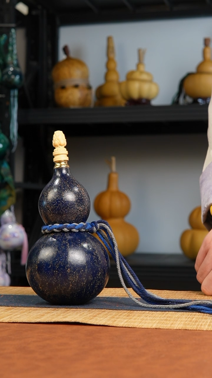 314号 天然热水酒葫芦 一物一拍（有瑕介意勿拍）