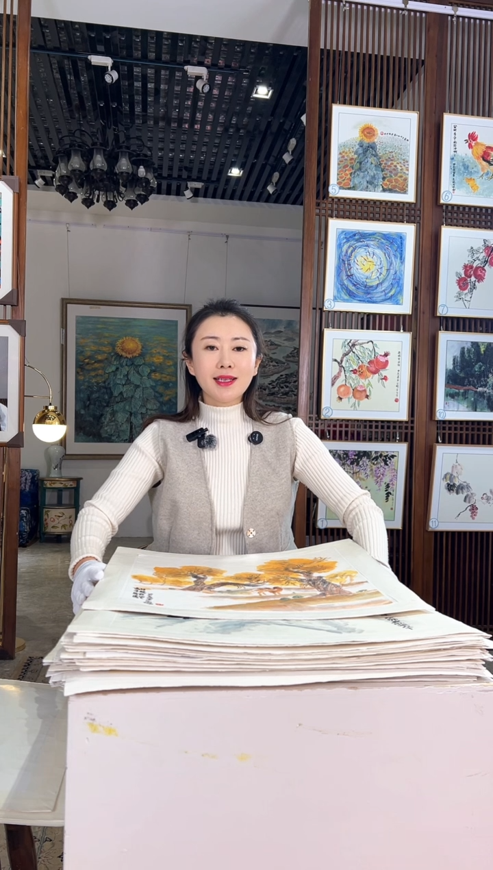 版画版画版画耿玉琨名章限量版画S