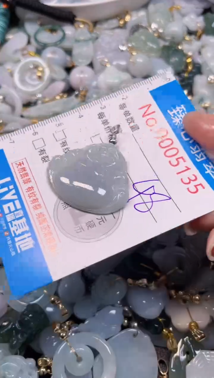 颈饰未镶嵌翡翠5135