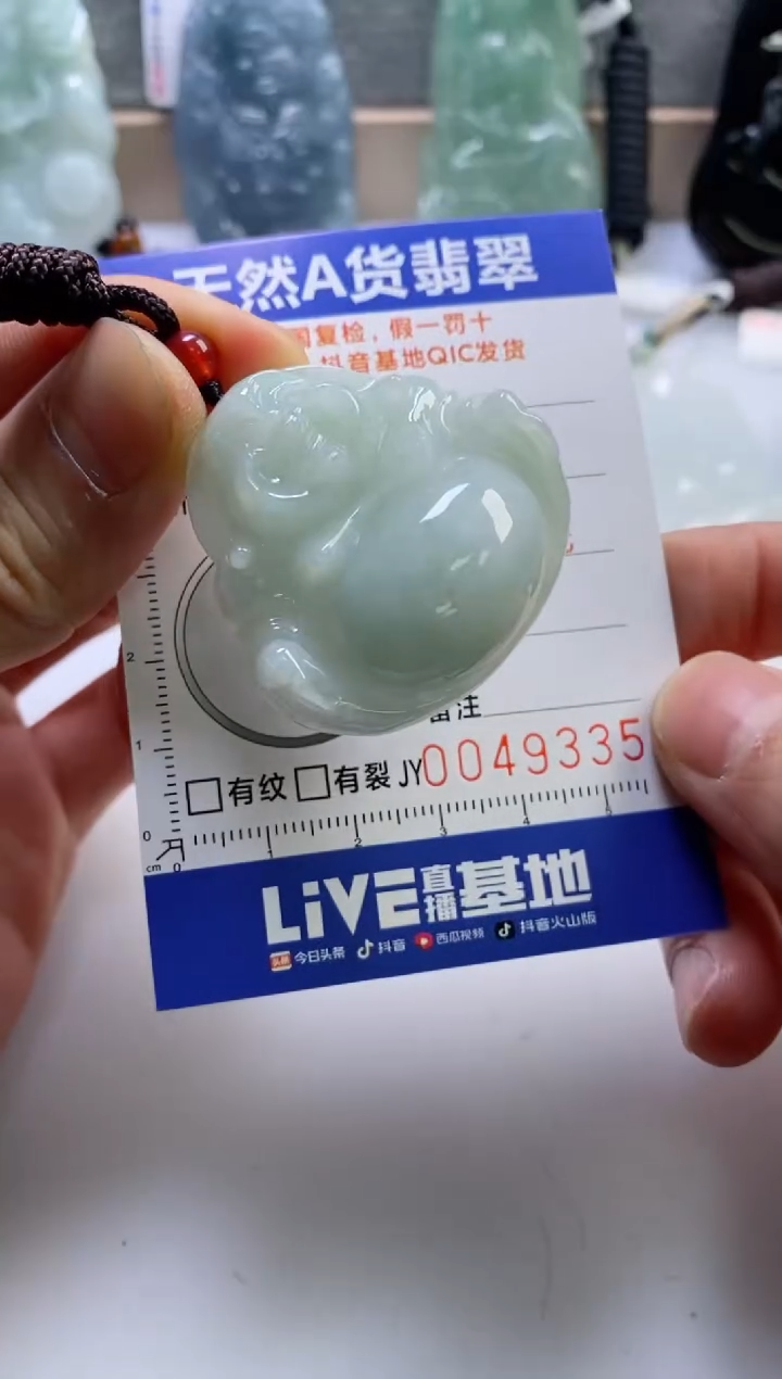 【闪购商品】翡翠挂件未镶嵌