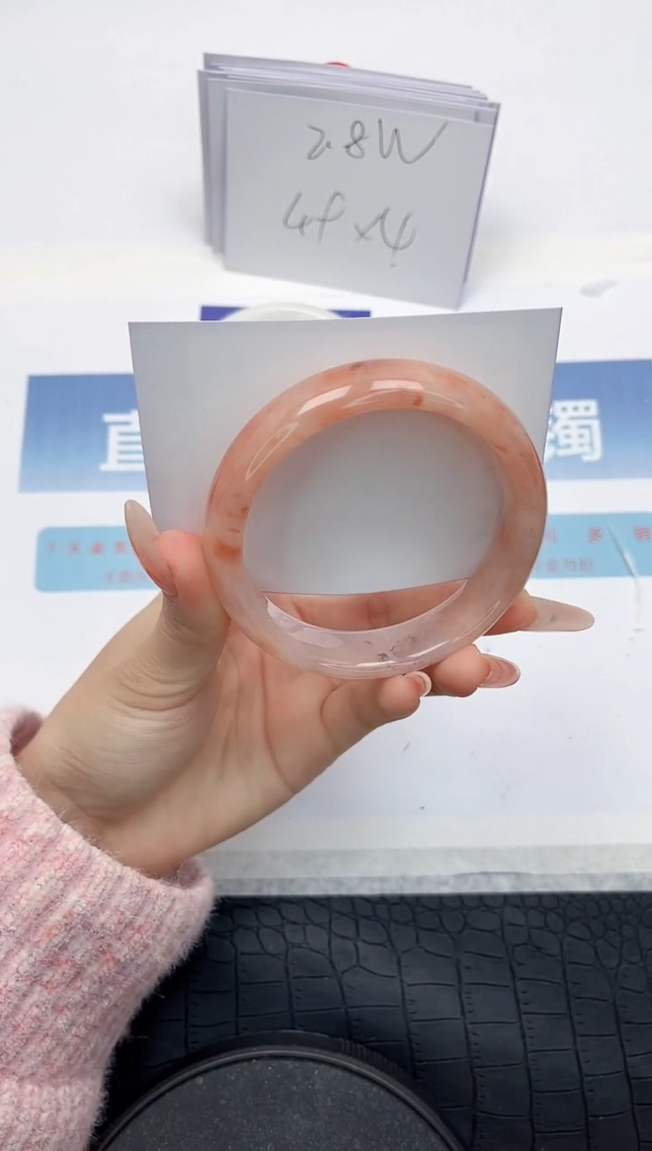 【闪购商品】石英质玉手镯未镶嵌L364-60