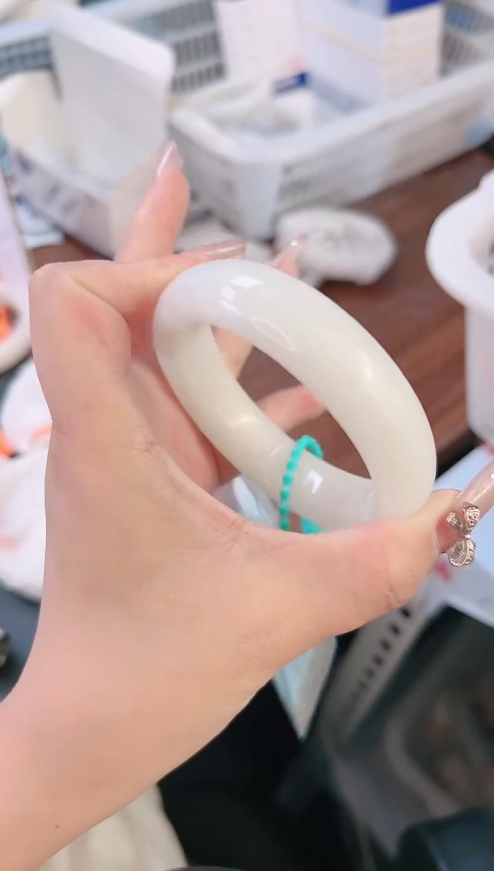 未镶嵌手镯和田玉12T43-58