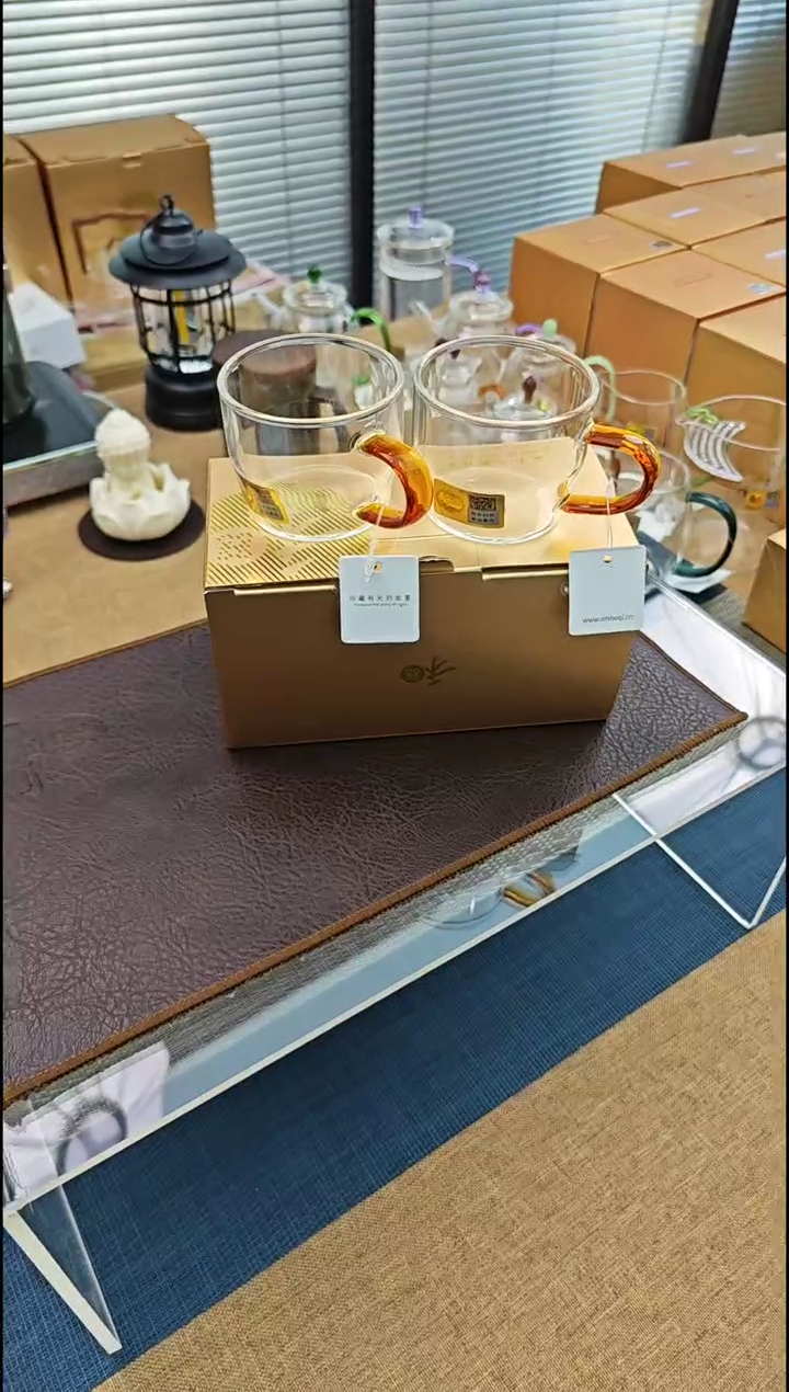 【闪购商品】禾器清尚杯三对金标琥珀色