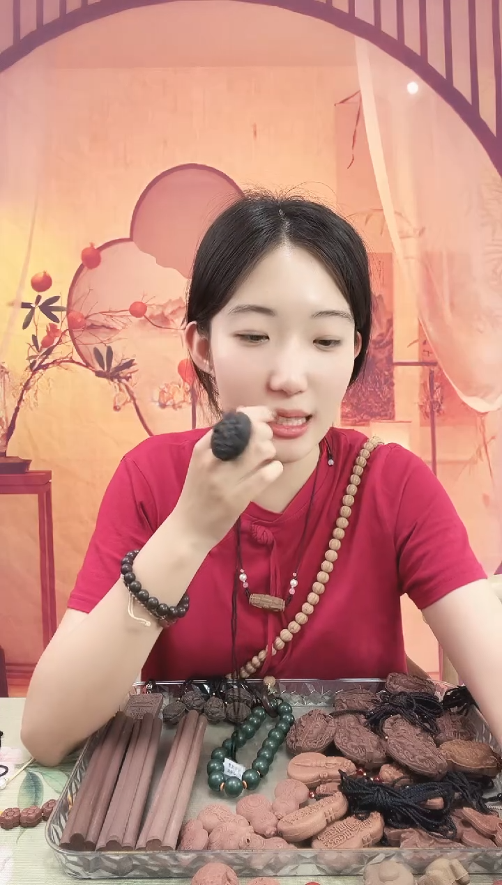 核桃手串/手链【九转黄精香方】瑕疵花牌子