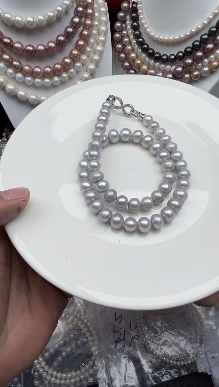 淡水珍珠未镶嵌颈饰1