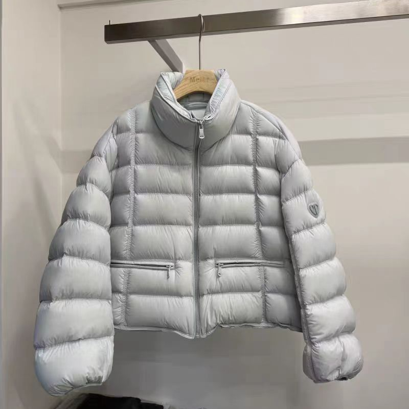 欧洲站欧货2025冬装立领时尚百搭排骨气质上衣保暖短外套女显瘦款