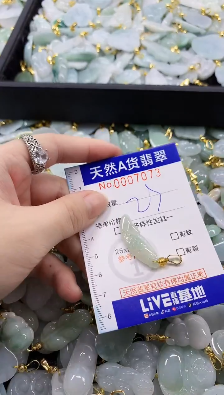 颈饰未镶嵌翡翠天然A货翡翠