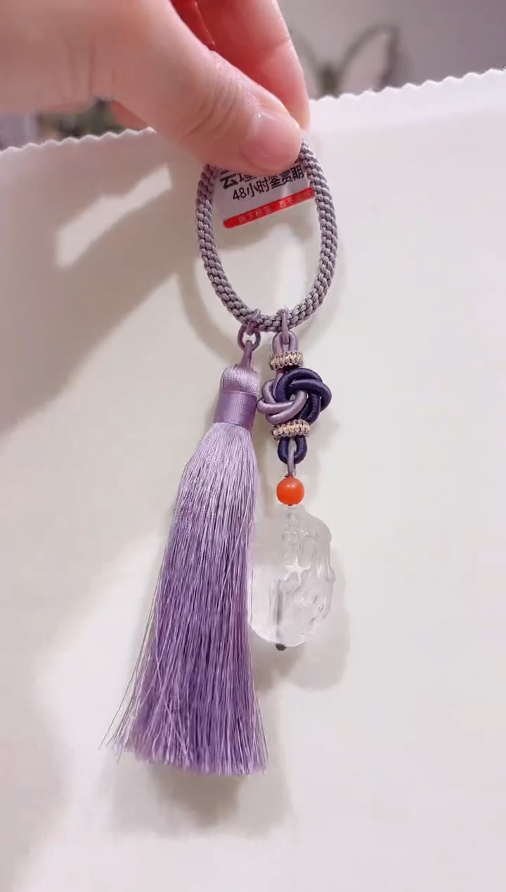 【闪购商品】水晶手链未镶嵌包包挂