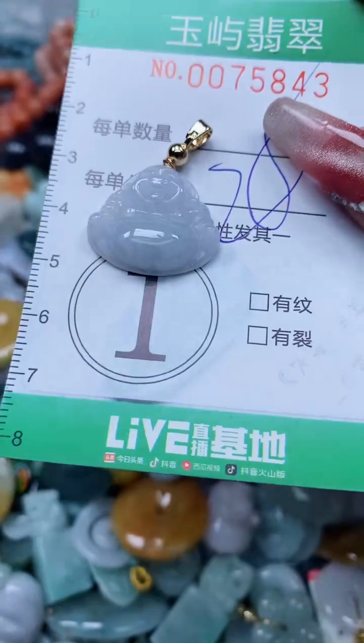 【闪购商品】翡翠颈饰未镶嵌闪购0075843