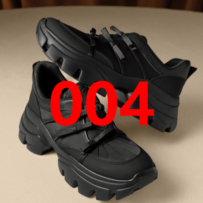 某丁女款秋冬牛仔蓝音符板鞋（瑕疵品）