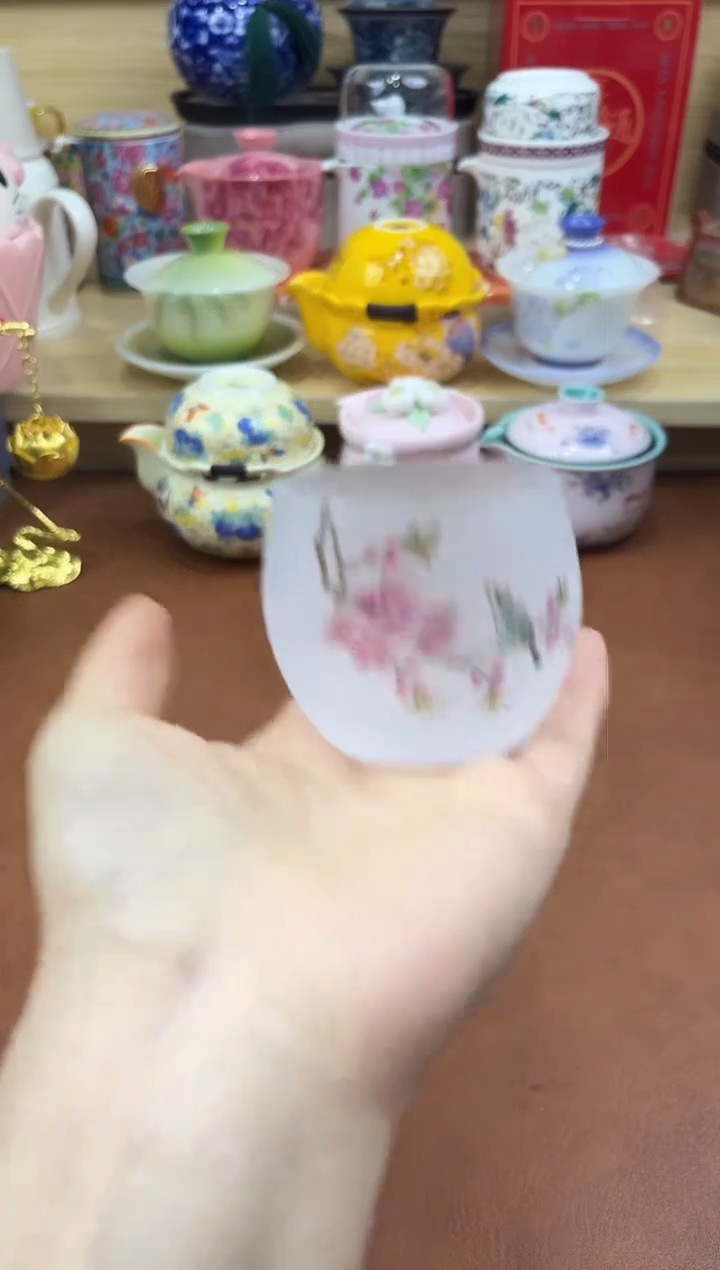 陶陶瓷茶具摆件旅行套组