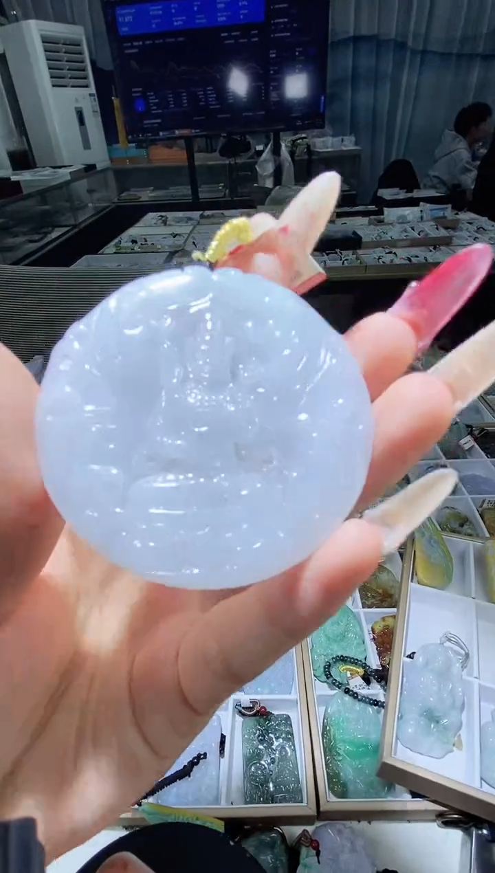 【闪购商品】翡翠颈饰未镶嵌天然缅甸翡翠A货未镶嵌