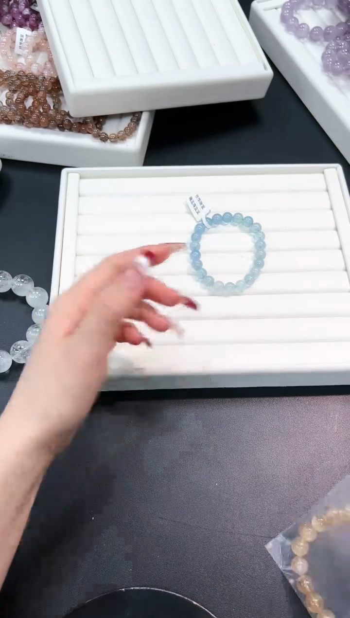 【闪购商品】水晶手串未镶嵌17f多样性发其一/1条默认微瑕