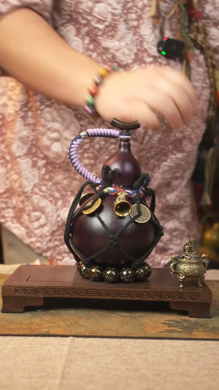 【闪购商品】022大漆葫芦一物一拍记葫堂出品