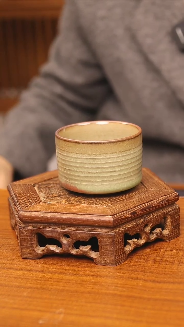 【闪购商品】瓷片钧尚源钧瓷主人杯