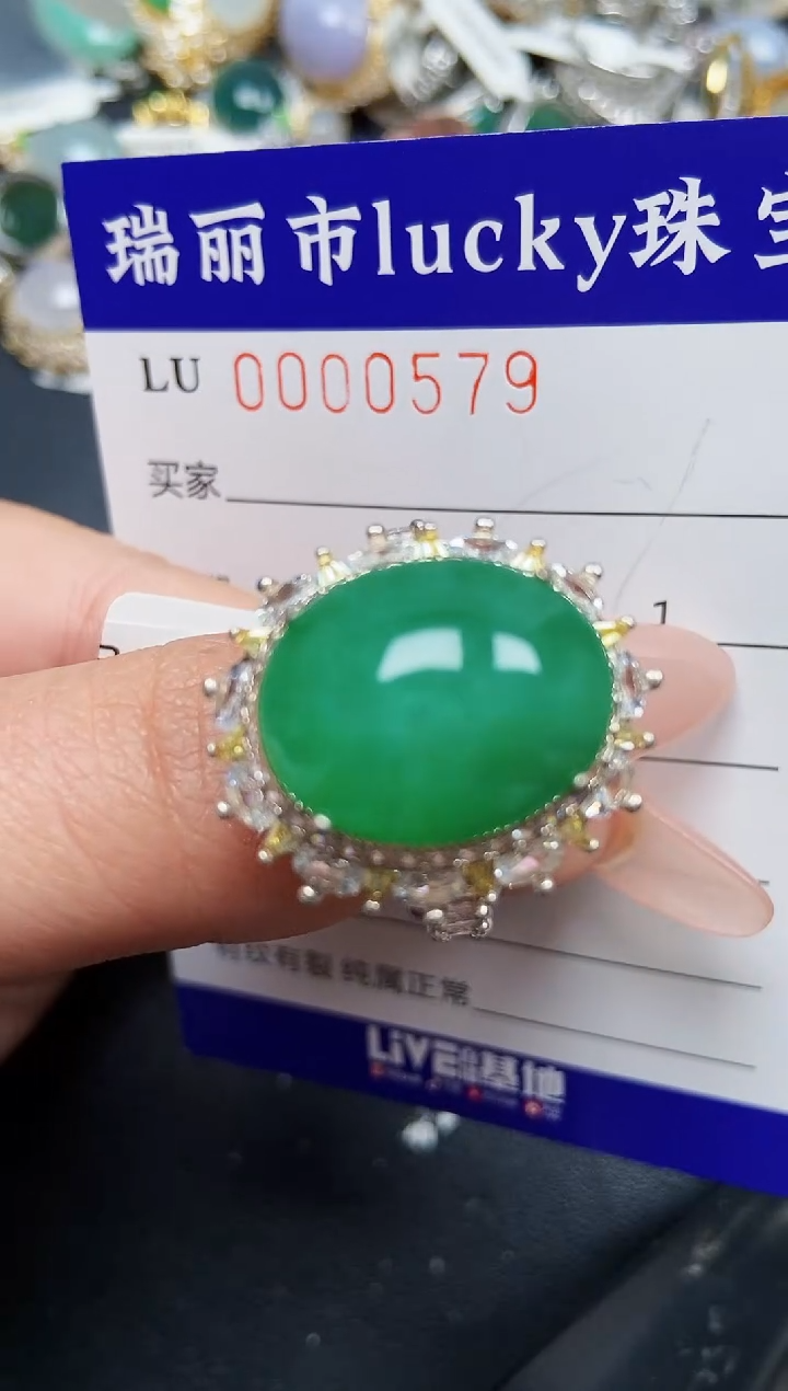 【闪购商品】翡翠颈饰未镶嵌铜托0579