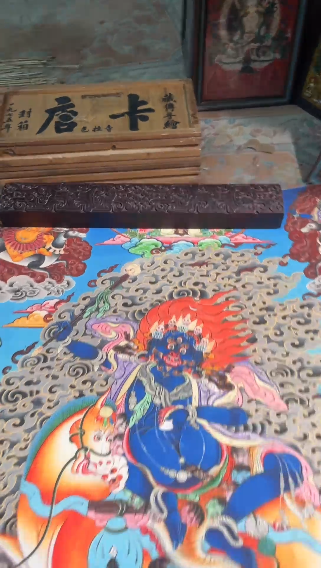 卷轴画东东唐卡tk16