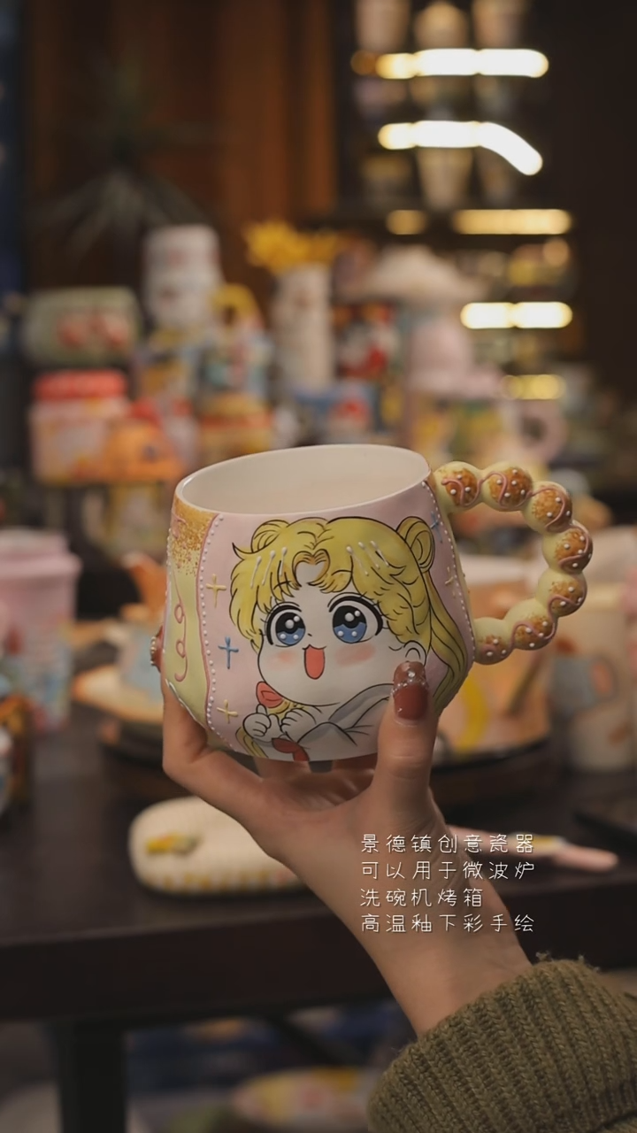 景德镇釉下彩绘设计师款式陶瓷