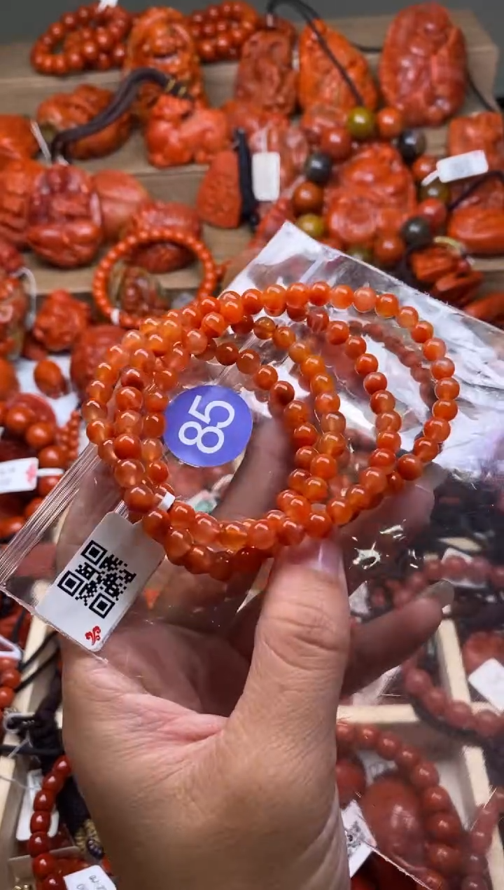 【闪购商品】南红玛瑙珠宝奇石未镶嵌85-5+