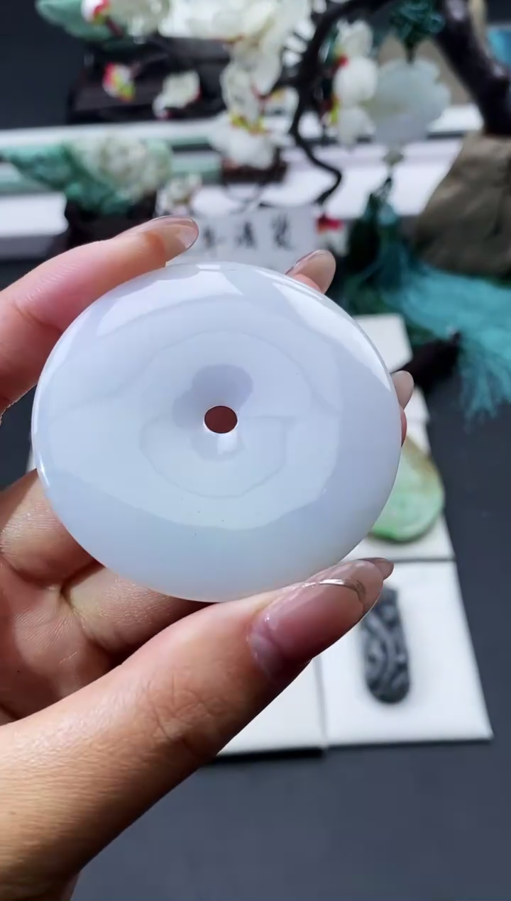 【闪购商品】翡翠颈饰未镶嵌天然缅甸翡翠A货