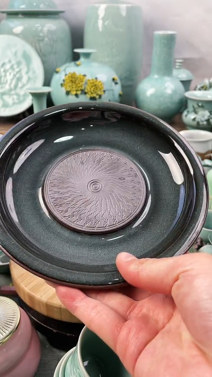 【闪购商品】特价 微瑕 慧仙青瓷