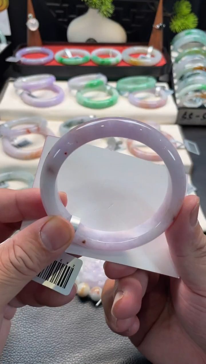 未镶嵌手镯翡翠135号链接 59正圈