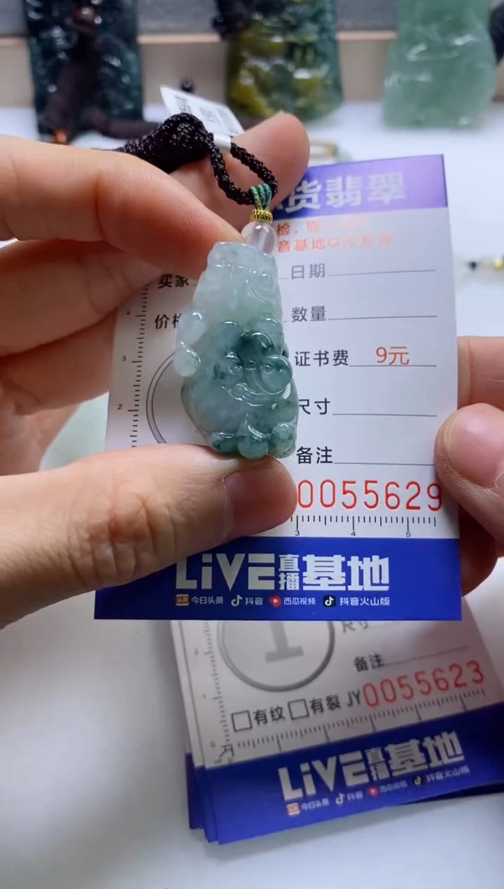 【闪购商品】翡翠挂件未镶嵌            