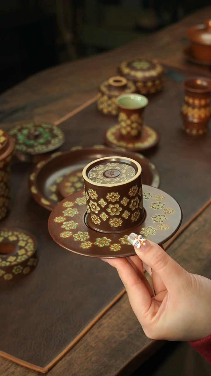 【闪购商品】瓷片李斌 宝相系列 新款咖啡杯盏