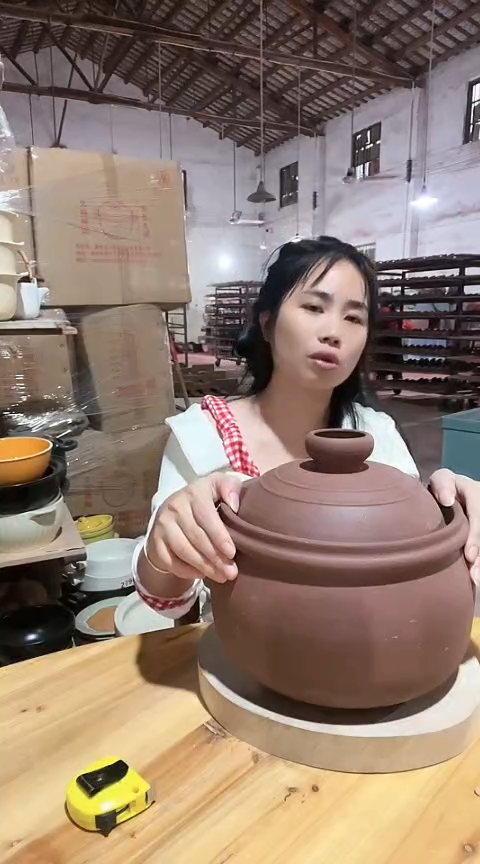 陶瑕疵4.0原陶锅带盖