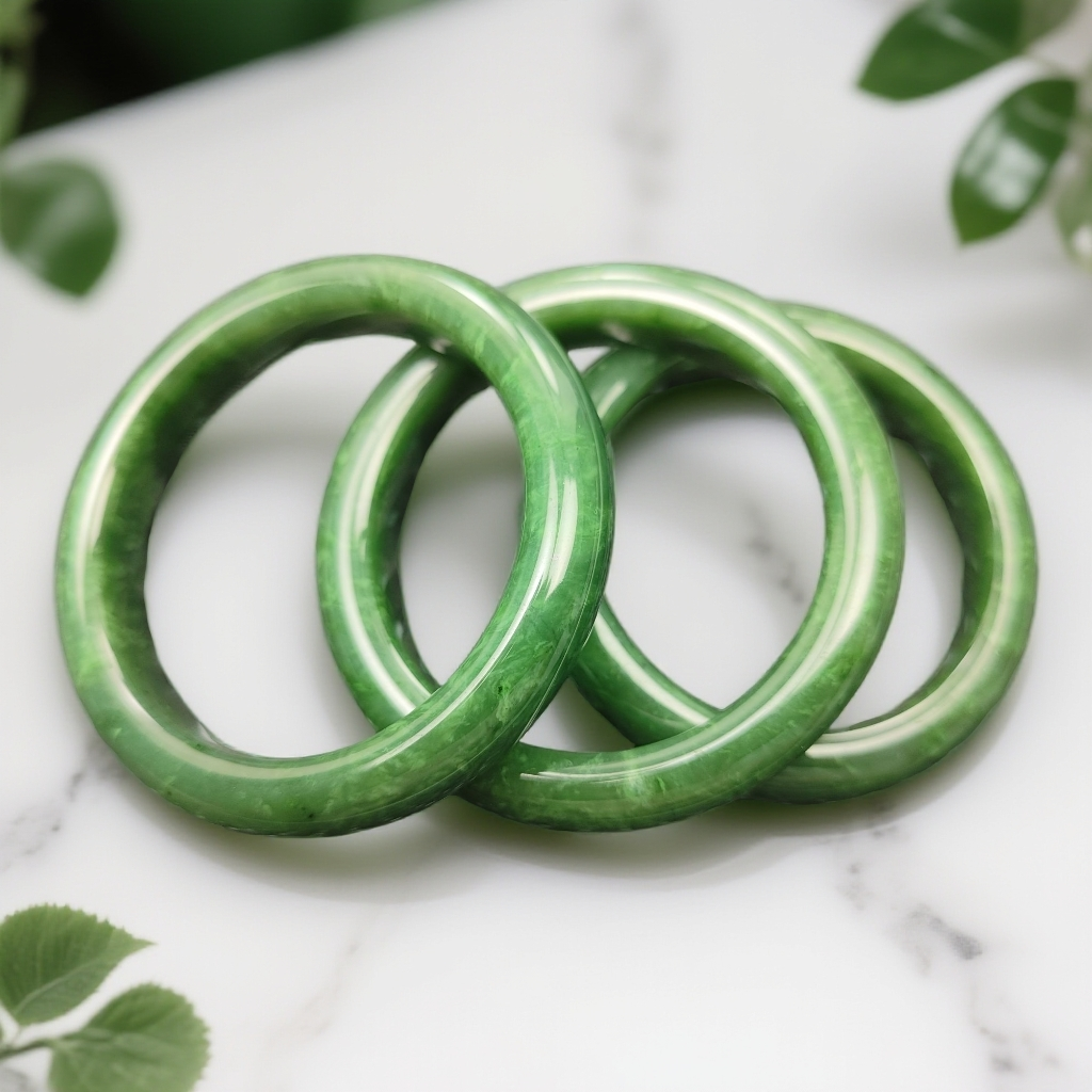 天然和田玉碧玉精品手镯多样性发一