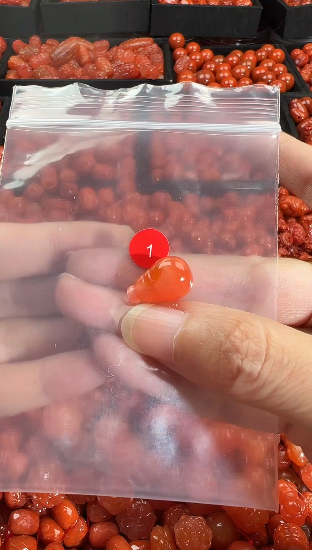 颈饰未镶嵌南红玛瑙1