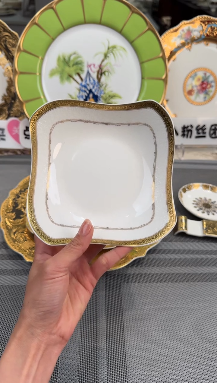 【闪购商品】瓷片沙拉碗2个福利款