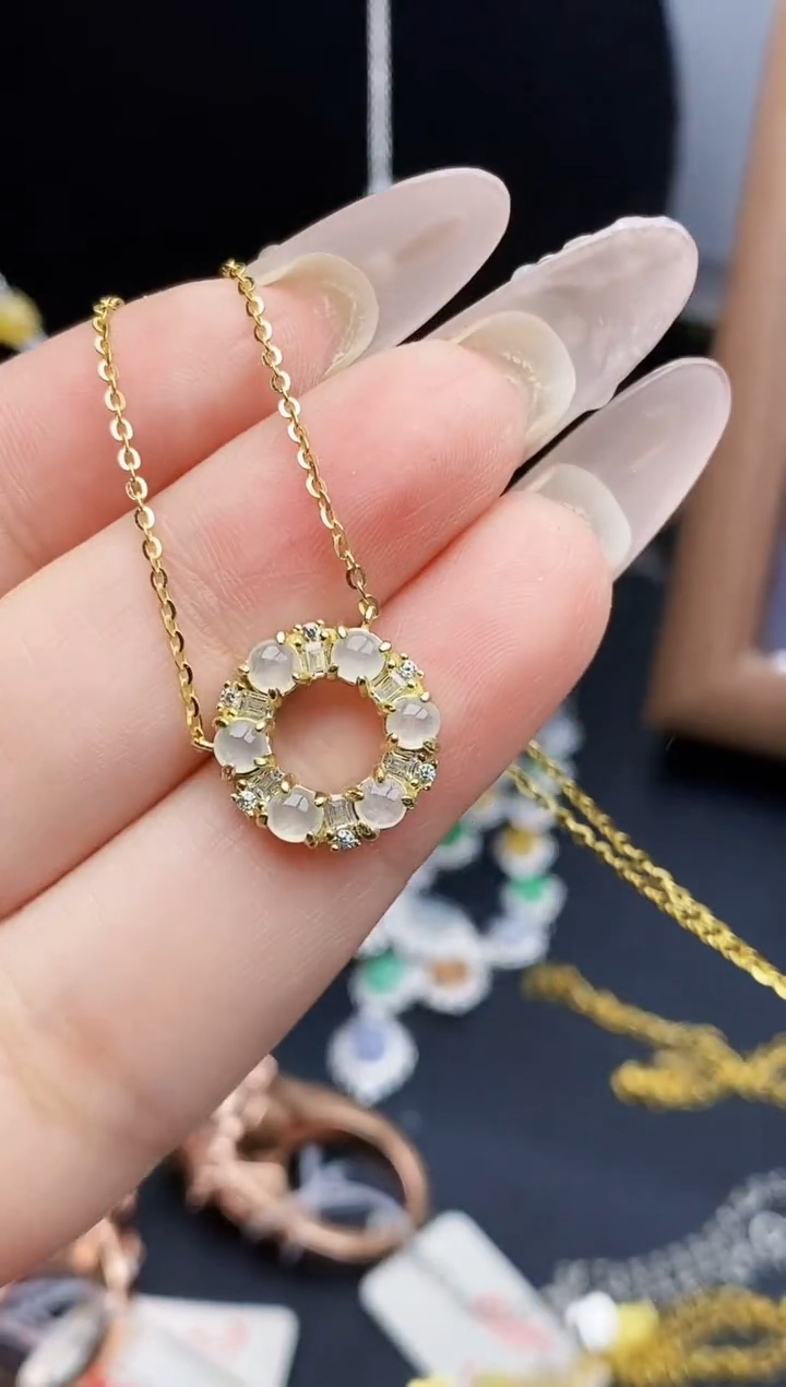 银S925镶嵌戒指翡翠1345