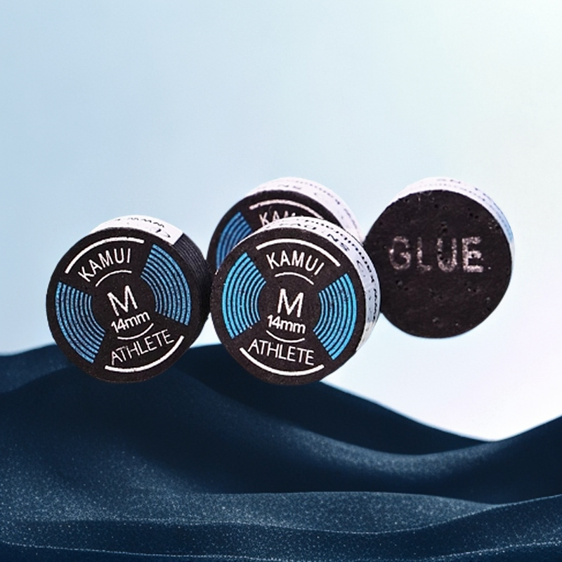 新款蓝卡姆皮头多层KAMUI台球杆台球用品桌球杆多层进口直播