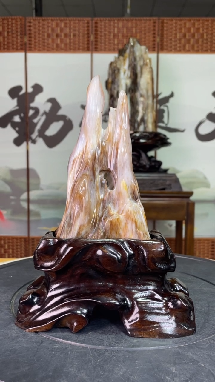 合金珠宝奇石硅化玉高24