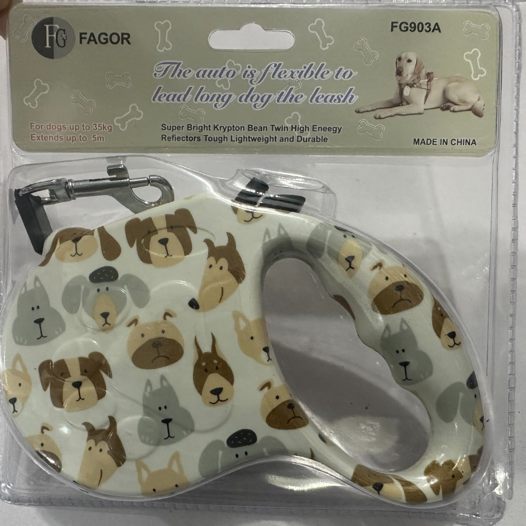 宠物伸缩牵引绳狗狗牵引带遛狗神器5米30斤内