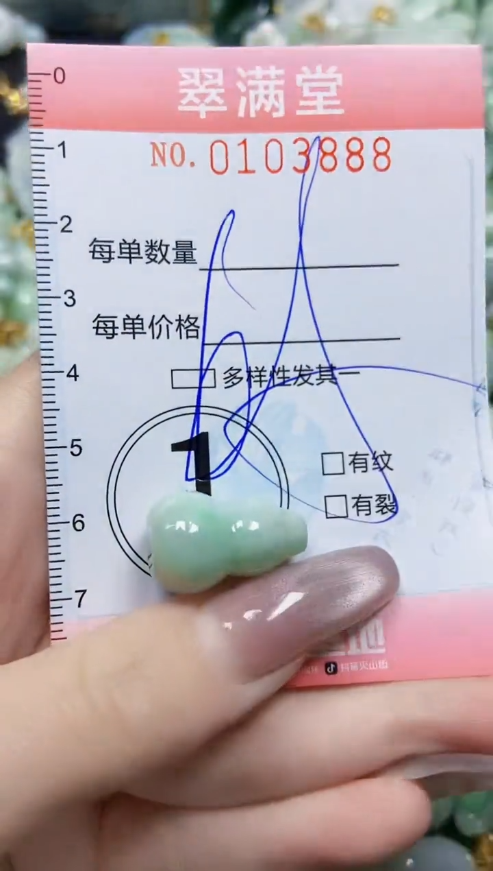 【闪购商品】翡翠颈饰未镶嵌闪购0103888