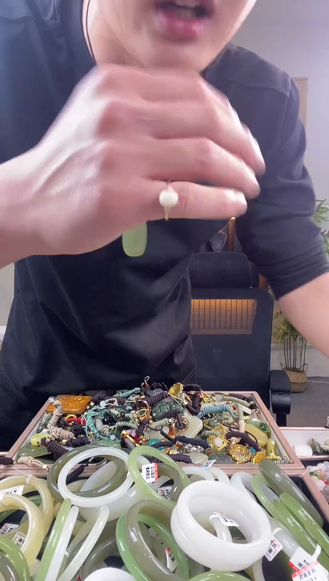 颈饰未镶嵌和田玉多样性拍一发一  55