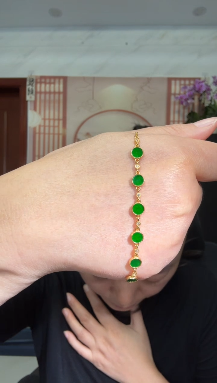 颈饰银S925镶嵌翡翠【多样性发其一】00002792