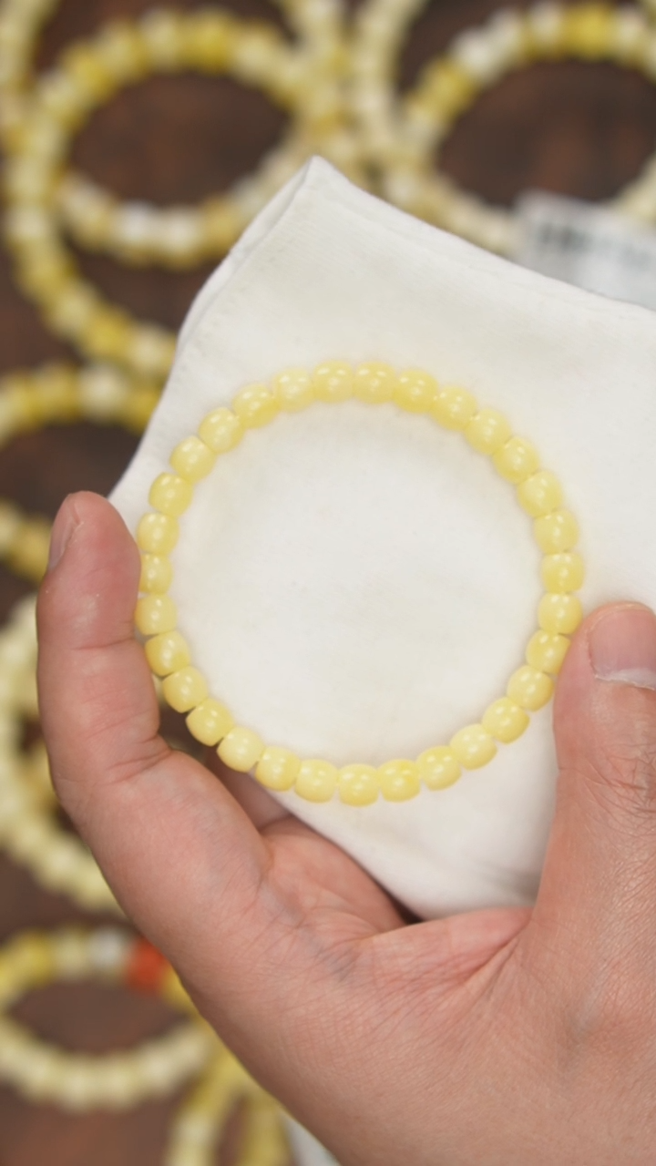 【闪购商品】蜜蜡珠宝奇石未镶嵌约6mm+（单件）