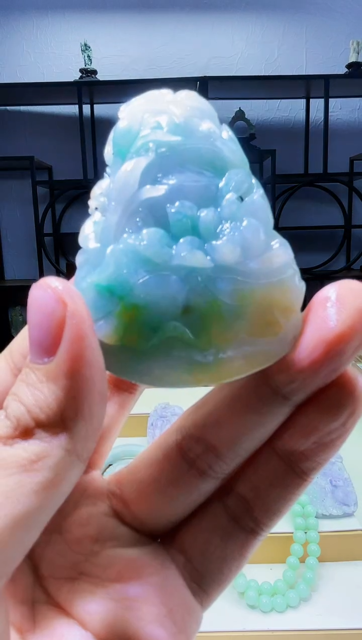 【闪购商品】定制翡翠未镶嵌毛货02250013