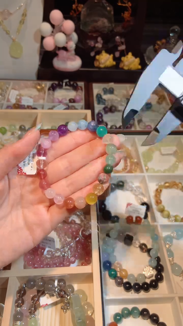 水晶手链未镶嵌多宝