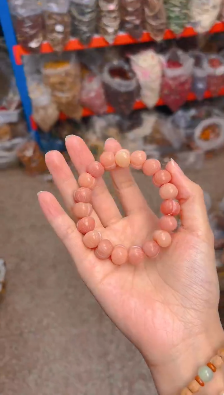 吊坠菩提根/象牙果粉色屁桃单圈