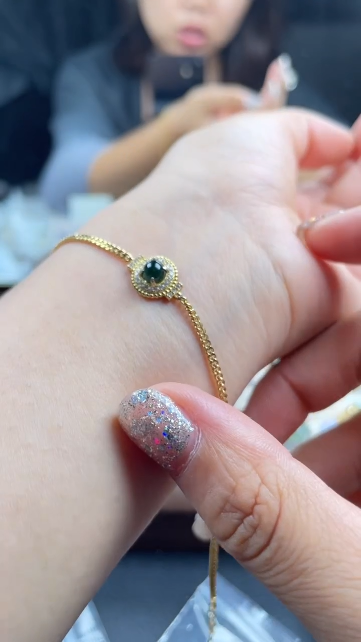 未镶嵌手链翡翠缅甸天然A货翡翠