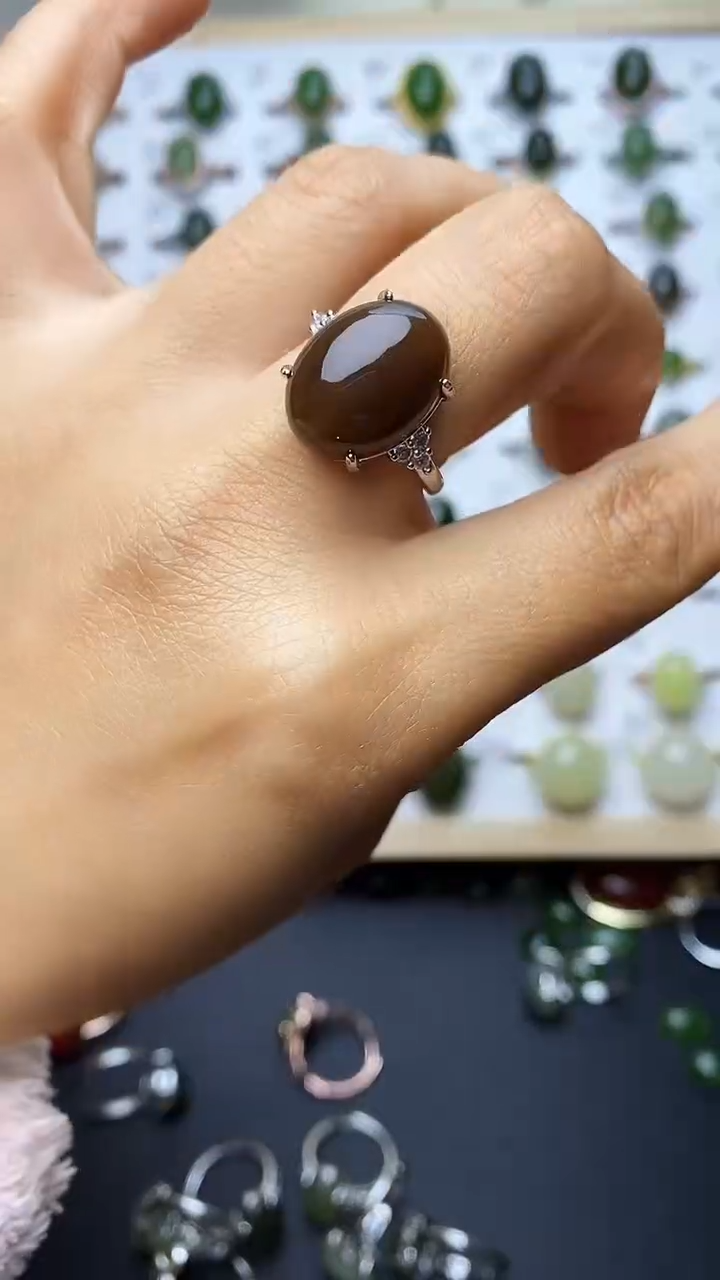 【闪购商品】和田玉戒指未镶嵌1